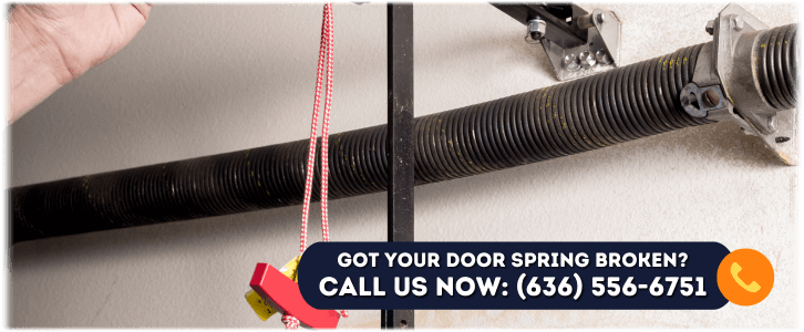 Broken Garage Door Spring St Peters MO